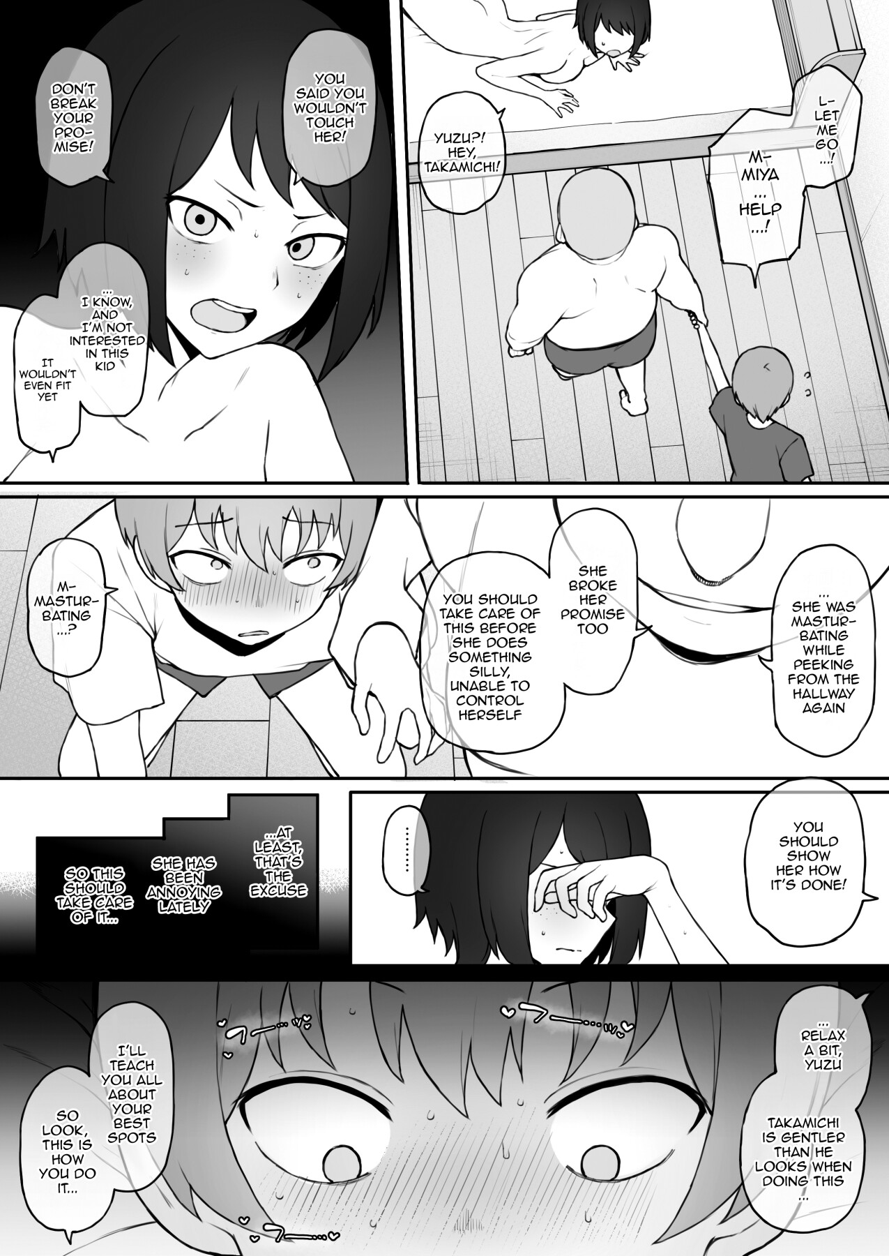 Hentai Manga Comic-Boyish Sisters Fall in Love with Dick-Chapter 2-8